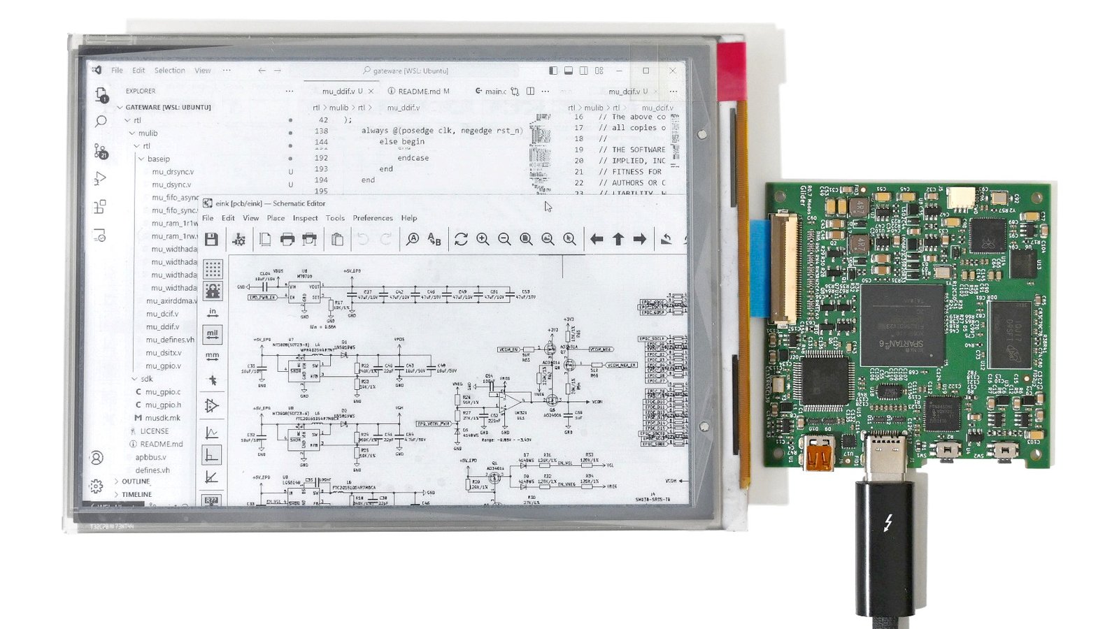 Modos Paper Monitor