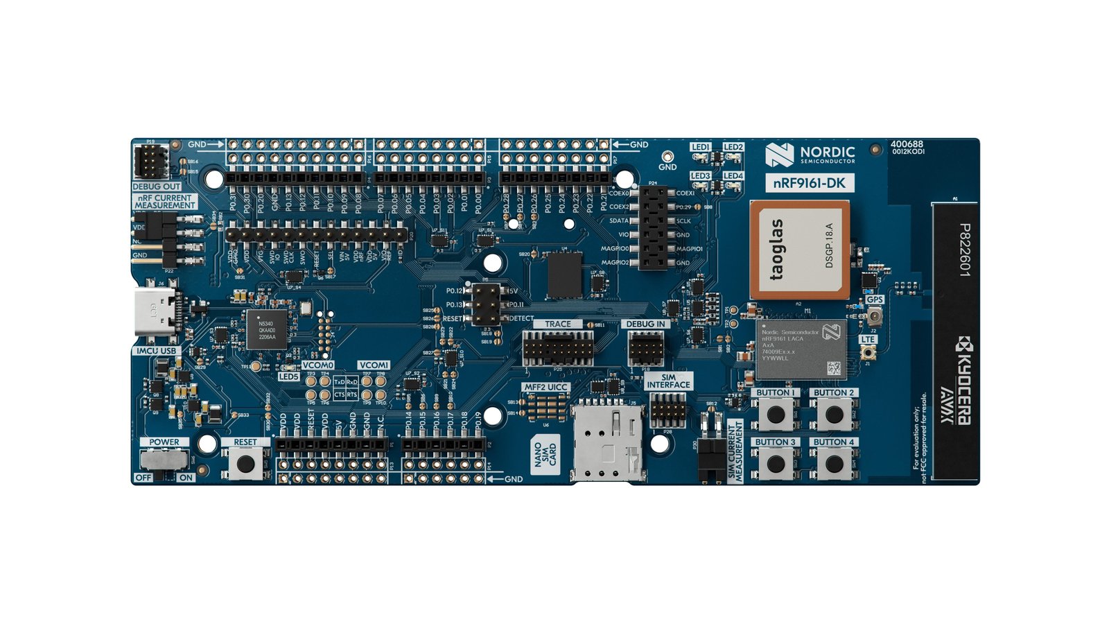 nRF91 Series SiPs & Kits