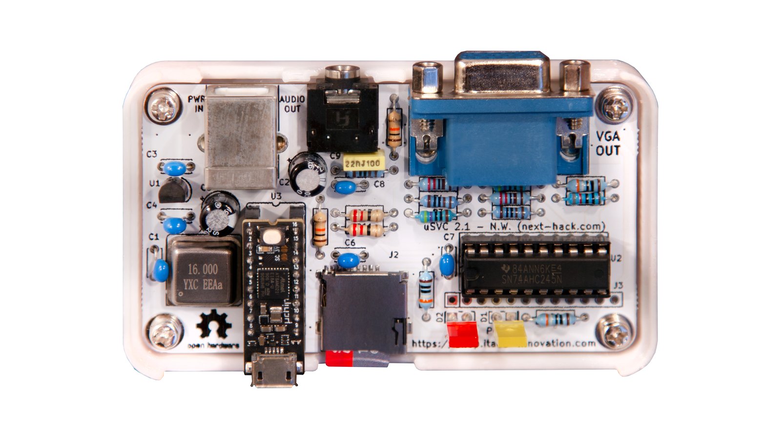 uChip Simple VGA Console (uSVC)